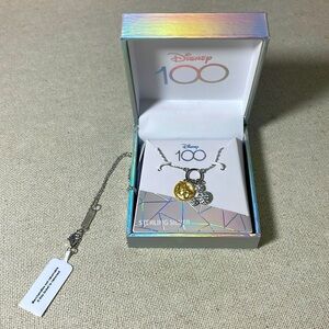 Mickie Charm Disney 100 sterling silver necklace